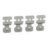 Schneider Electric PanelSeT Accessoires Series Steel Wall Bracket for Use with 3D Enclosure 74mm x 10mm NSYAEFPFSC