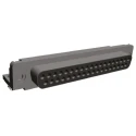 TE Connectivity AMPLIMITE HD-20 High Density 37 Way Right Angle D-Sub Connector 2.75 mm Pitch Through Hole Mount 5747847-4