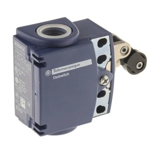 Telemecanique Sensors OsiSense XC Series Roller Plunger Limit Switch, 1 NO/1 NC, IP66 IP67, Plastic Housing XCKT2121P16