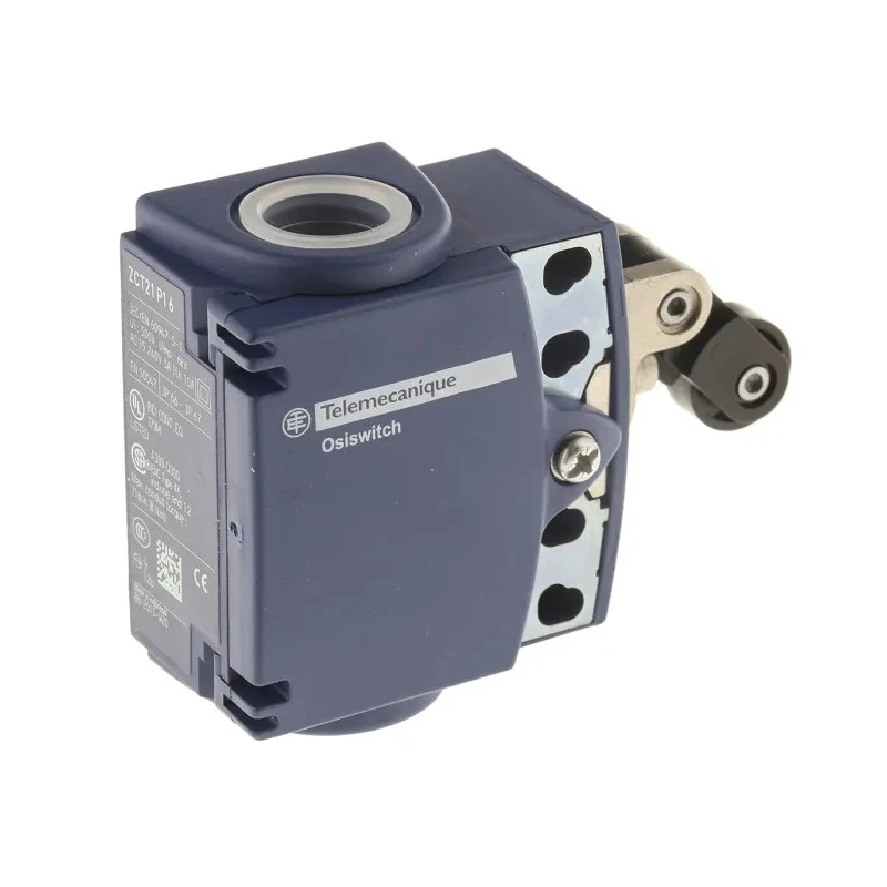 Telemecanique Sensors OsiSense XC Series Roller Plunger Limit Switch, 1 NO/1 NC, IP66 IP67, Plastic Housing XCKT2121P16