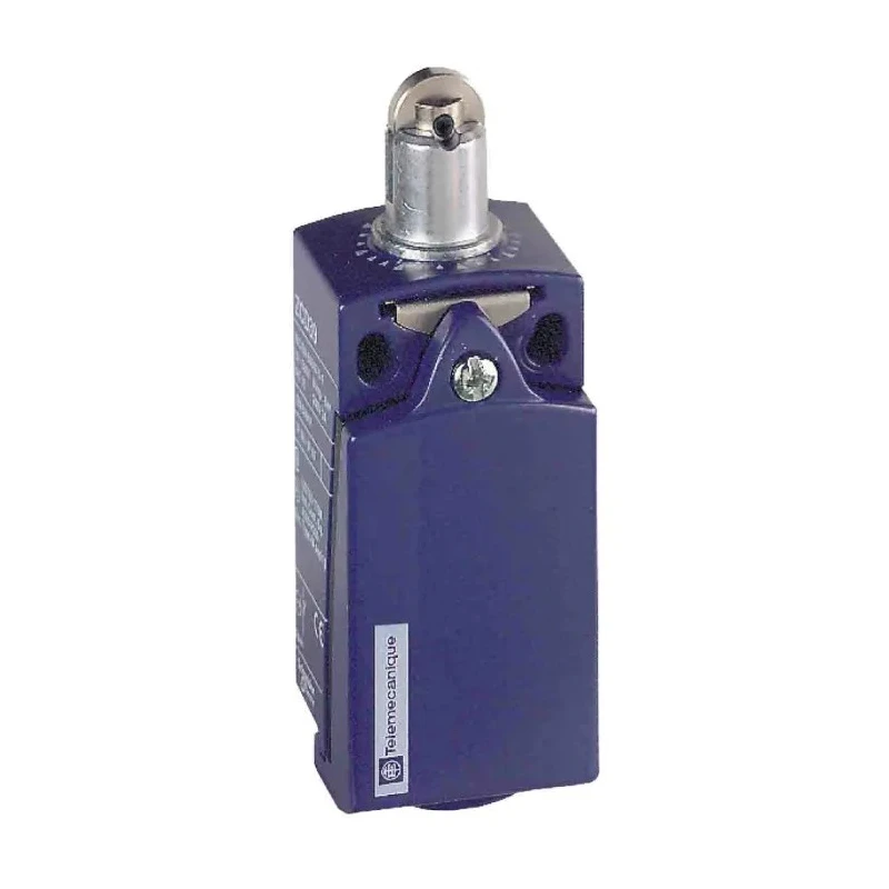 Telemecanique Sensors OsiSense XC Series Roller Plunger Limit Switch 1 NO/1 NC, IP66/IP67, Zinc Alloy Housing XCKD2102P16