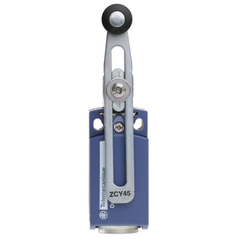 Telemecanique Sensors OsiSense XC Series Roller Lever Limit Switch, 1 NO/1 NC, IP66, IP67, Zinc Alloy Housing XCKD2145P16
