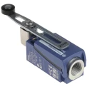 Telemecanique Sensors OsiSense XC Series Roller Lever Limit Switch, 1 NO/1 NC, IP66, IP67, Zinc Alloy Housing XCKD2145P16