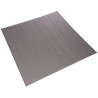 RS PRO Perforated Mild Steel Metal Sheet 500 mm x 500 mm, 0.7 mm Thick, Black Powder Coated 447-5284