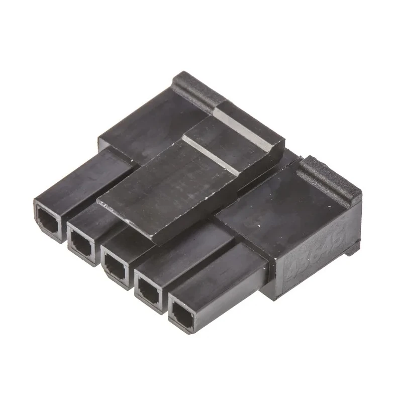 Molex Micro-Fit 3.0 Female Connector Housing 3 mm Pitch 5 Way 1 Row Straight 43645-0500