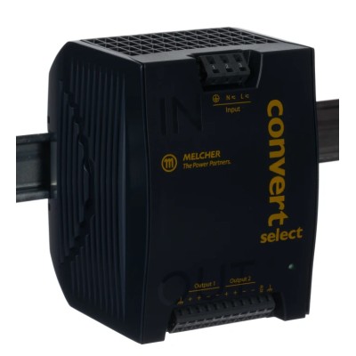 BEL POWER SOLUTIONS INC LWN Switched Mode DIN Rail Power Supply 250W 24.7V DC 5A Output LWN2660-6EG