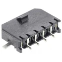 Molex Micro-Fit 3.0 Series Right Angle Surface PCB Header, 4 Contact(s), 3 mm Pitch, 1 Row, Shrouded 43650-0412