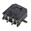 Molex 43650 Series Right Angle Surface PCB Header, 2 Contact(s), 3 mm Pitch, 1 Row, Shrouded 43650-0212