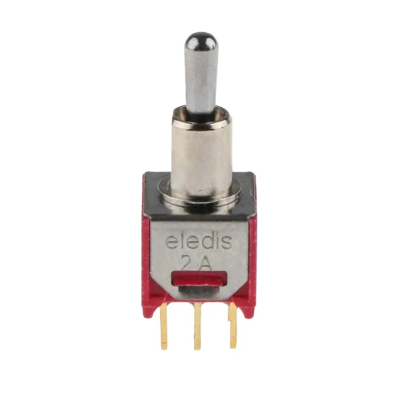 NEUTRAL DPDT Toggle Switch PCB Mount On-Off-On Through Hole Terminal 15V dc 240V ac 448-0854