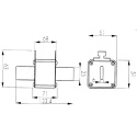 Mersen 160A NH Fuse NH1 690V ac Highly Current Limiting Ultra Fast Acting High Breaking Capacity C320369 / NH1UD69V160PV
