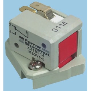 Mersen Micro Switch for 690 V AC Protistor Fuse Body Square IP50 MS3V1-5UR