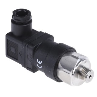Suco Stainless Steel Industrial Pressure Sensor 0.5 to 5 bar SPCO Output Connector IP65 0184457031-SS