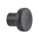 RS PRO Black Fibreglass Reinforced Polyamide Based (PA) Technopolymer Knurled Clamping Knob, M4 Threaded Hole 448-8820