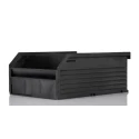 Bosch Rexroth Plastic Storage Bin Black 245 mm x 173 mm x 100 mm 3842346283