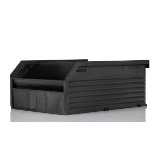 Bosch Rexroth Plastic Storage Bin Black 245 mm x 173 mm x 100 mm 3842346283