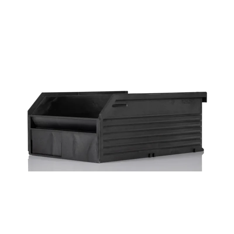 Bosch Rexroth Plastic Storage Bin Black 245 mm x 173 mm x 100 mm 3842346283