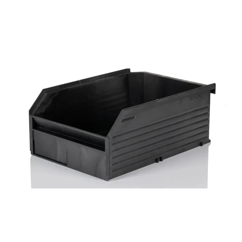 Bosch Rexroth Plastic Storage Bin Black 245 mm x 173 mm x 100 mm 3842346283