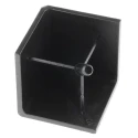 Bosch Rexroth Black Polypropylene Corner Bracket Cap R30 x 30 mm Strut Profile 8 mm Groove 3842548721