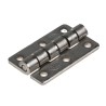Savigny Stainless Steel Butt Hinge with Fixed Pin Screw Fixing 40 mm x 24 mm x 2 mm 40420 IB