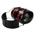 3M PELTOR Optime III Ear Defender with Headband, 34 dB, Black Red H540A-411