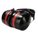 3M PELTOR Optime III Ear Defender with Headband, 34 dB, Black Red H540A-411
