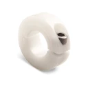 Ruland Plastic One Piece Shaft Collar, Clamp Screw Fastening, Bore 25 mm, Outside Diameter 45 mm, Width 15 mm MCL-25-P