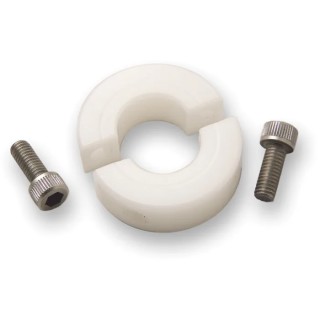 Ruland Two Piece Plastic Shaft Collar, Clamp Screw Fastening, Outside Diameter 34 mm, Width 13 mm MSP-16-P