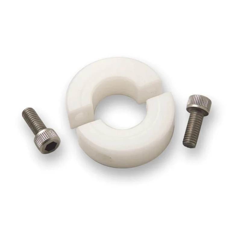 Ruland Two Piece Plastic Shaft Collar, Clamp Screw Fastening, Outside Diameter 34 mm, Width 13 mm MSP-16-P