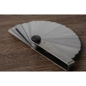 RS PRO Steel Feeler Gauge, 25 Blades, Metric, 3 Inch Blade Length, Thickness 0.04 mm to 1.00 mm, Model 449-9640