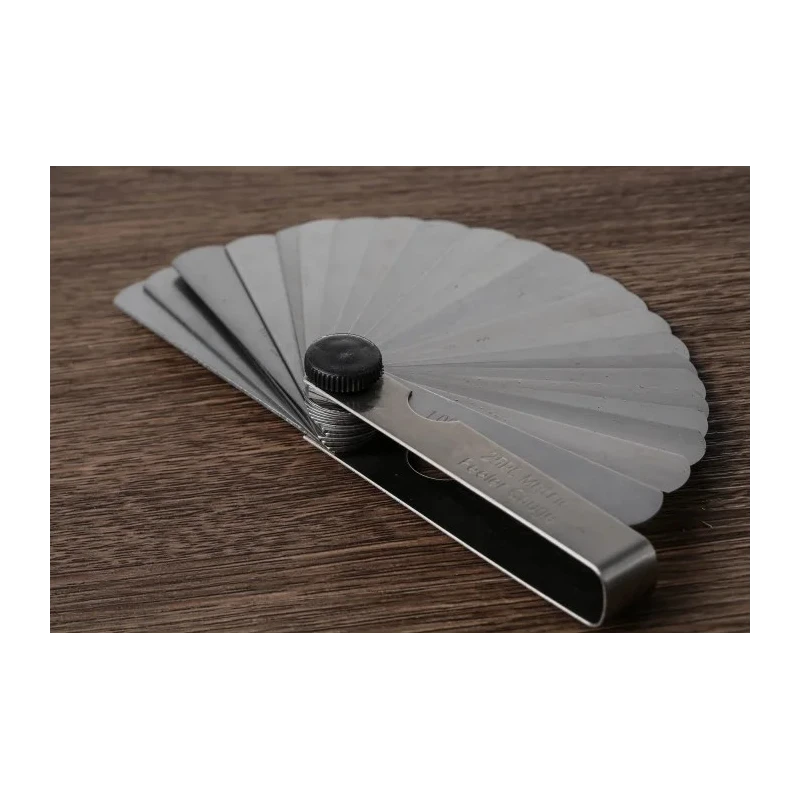 RS PRO Steel Feeler Gauge, 25 Blades, Metric, 3 Inch Blade Length, Thickness 0.04 mm to 1.00 mm, Model 449-9640