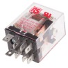 RS PRO Plug-in Power Relay, 24V AC Coil Voltage, 10A Switching Current, DPDT Contact Configuration 450-0346