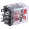 RS PRO Plug-in Power Relay 24V dc Coil, 10A Switching Current, DPDT 450-0425
