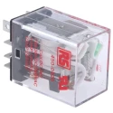 RS PRO Plug-in Power Relay 24V dc Coil, 10A Switching Current, DPDT 450-0425