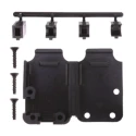 TE Connectivity 207470 Series Thermoplastic Straight D-Sub Backshell, 15 Way 207470-1