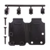 TE Connectivity 207470 Series Thermoplastic Straight D-Sub Backshell, 15 Way 207470-1