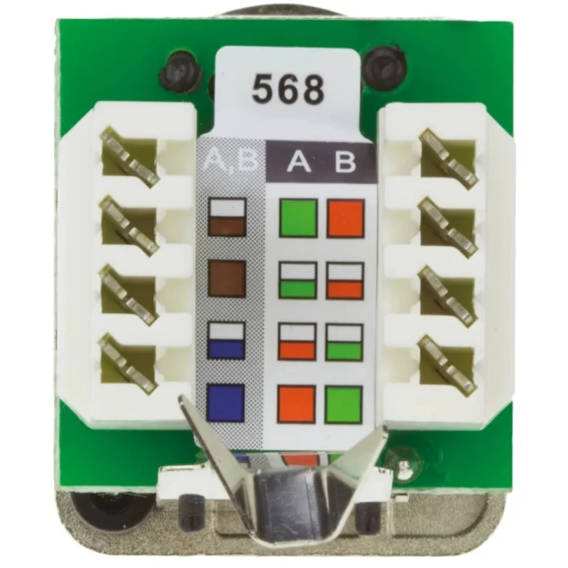 Neutrik EtherCon Series RJ45 Connector Female Cable Cat5e Straight 1 Port 8 Way 