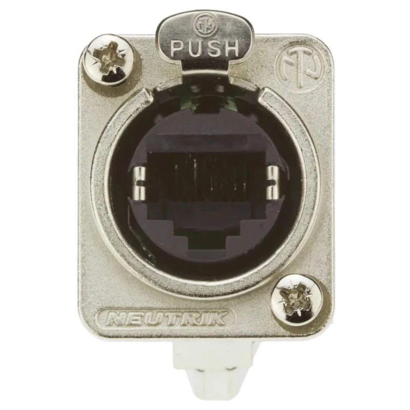 Neutrik EtherCon Series RJ45 Connector Female Cable Cat5e Straight 1 Port 8 Way 