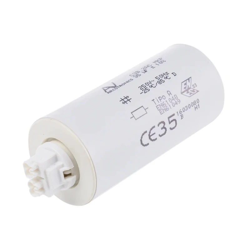 KEMET C3B Film Capacitor 35F ±10% 275V AC Cable Mount C3B2AC55350B20K