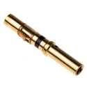 ITT Cannon Female Crimp Circular Connector Contact , 16AWG Wire Size, 13A Current, Gold Plated T3P16FC1LZ / 192991-0041