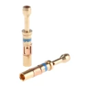 ITT Cannon Female Crimp Circular Connector Contact Wire Size 24AWG Gold Plated Brass Contact T3P24FC1LZ / 192991-0037