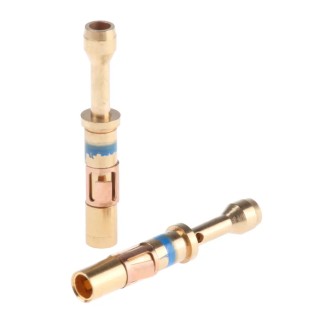 ITT Cannon Female Crimp Circular Connector Contact Wire Size 24AWG Gold Plated Brass Contact T3P24FC1LZ / 192991-0037