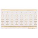 Sunhayato Extender Board Converter Board FR4 Epoxy Glass Fabric Laminate 100 mm x 55 mm ICB-056