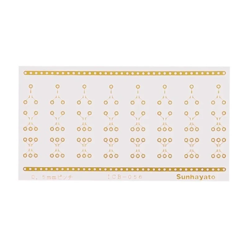 Sunhayato Extender Board Converter Board FR4 Epoxy Glass Fabric Laminate 100 mm x 55 mm ICB-056