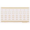 Sunhayato Extender Board Converter Board FR4 Epoxy Glass Fabric Laminate 100 mm x 55 mm ICB-056