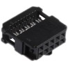 TE Connectivity 10-Way IDC Connector Female 2 Row Cable Mount 250V AMP-LATCH Novo Series 1658621-1