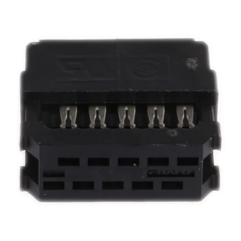 TE Connectivity 10-Way IDC Connector Female 2 Row Cable Mount 250V AMP-LATCH Novo Series 1658621-1