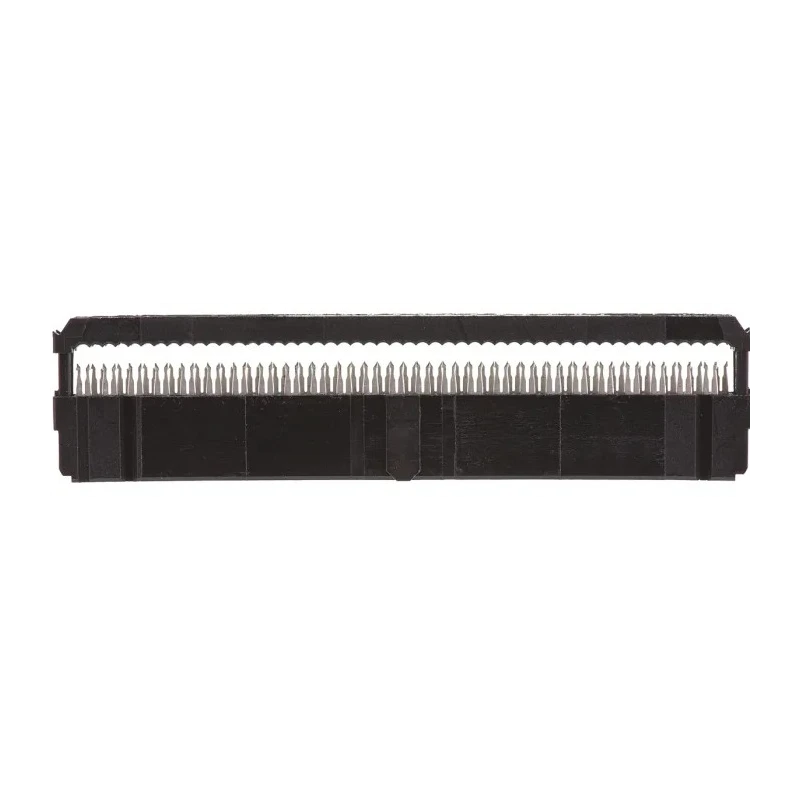 TE Connectivity 50-Way 2 Row Shrouded Female IDC Connector for 2.54mm Pitch Cable 1A 250V AC 1-1658621-0