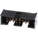 TE Connectivity AMP-LATCH Series Straight Through Hole PCB Header, 16 Contacts, 2.54 mm Pitch, 2 Row, Shrouded 5103308-3