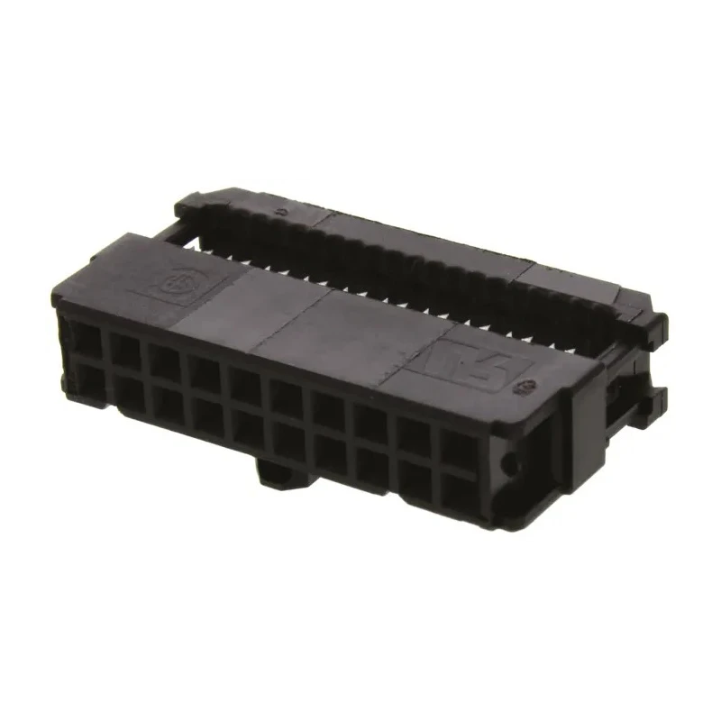 TE Connectivity 20-Way IDC Connector Female for Cable, 2 Row 1658621-4