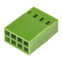 TE Connectivity AMPMODU MOD IV Female Connector Housing 2.54 mm Pitch 8 Way 2 Row Straight 925367-4